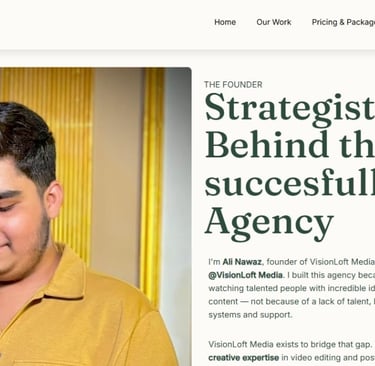 Ali Nawaz - Social Media Marketing Expert & Video Editor