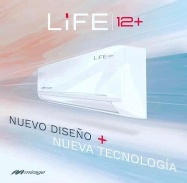 minisplit mirage LIFE 12+