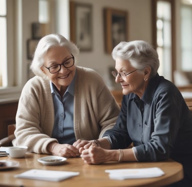 woman injecting syringe on mans arm