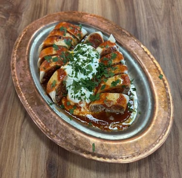 Image d'un des plats phares du restaurant : le BEYTI