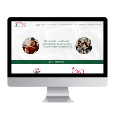 Site Instituto FF | Plurie Comunicação | Agência de Publicidade, Marketing e Gestão 