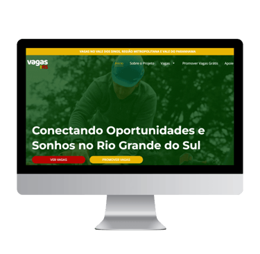 Site Vagas no RS | Plurie Comunicação | Agência de Publicidade, Marketing e Gestão 