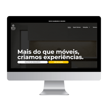 Site Malfy Rizzo | Plurie Comunicação | Agência de Publicidade, Marketing e Gestão 