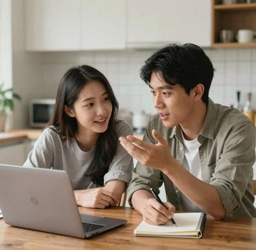 Bright living room with modern inventory