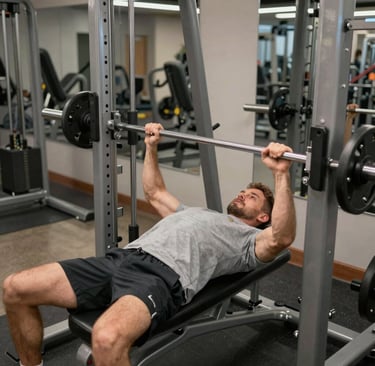 Latihan Dada Dengan Smith Machine-BinaOtot