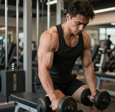 Cara Melatih Otot Triceps dengan Dumbbell-BinaOtot