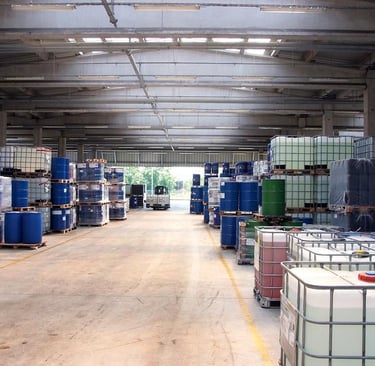 Pharmaceutical company evaluating chemical suppliers for bulk sourcing