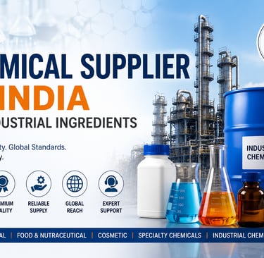 Top Chemical Supplier in India for Industrial Ingredients