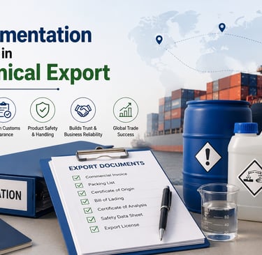 Why documentation matters in chemical export