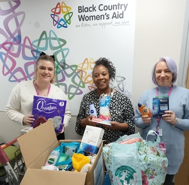 Fundraising in support of Black Country Women's Aid
