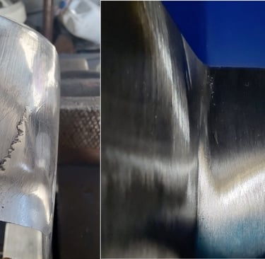 Troqueles corte: Reparación técnica de troqueles corte Sobre industrial con soldadura de precisión.
