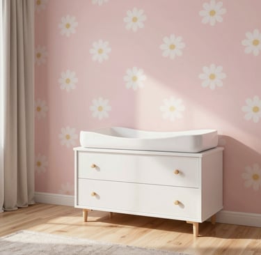 Custom home improvement showing a stylish built-in shelving unit with modern lighting and grey finishes.