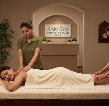 Four Hand Spa Massage | Samaya Spa Raipur