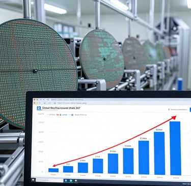 SIA global semiconductor sales report q1 2026 trillion dollar market data center infrastructure ledg