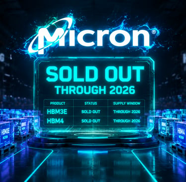 Micron Technology HBM market share vs peers 2026.
