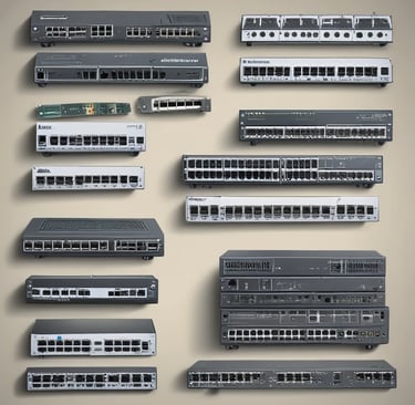 Modern CCTV camera mounted on a building corner overlooking a busy street