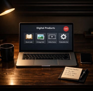 how many digital products should a beginner create
