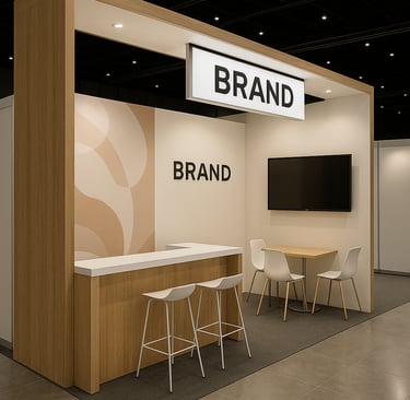 exhibition event custom fabrication booth renovation