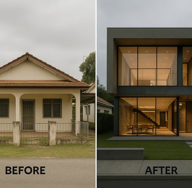 renovation make over kuching interior design architect sarawak