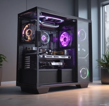 black and white rectangular device