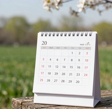 October monthly calendar overlay on a lush green forest background with ferns.
