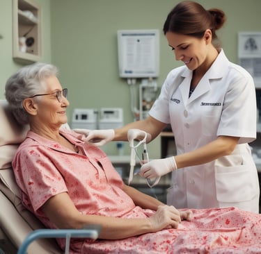 A serene workspace bathed in soft earth tones with natural light streaming through large windows.