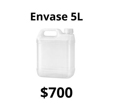 Envase vacío de 5 Litros por mayor