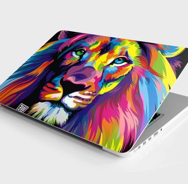 lion laptop skin