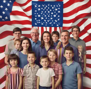 A satisfied customer standing next to a sleek red luxury car at Autolux Dealer.