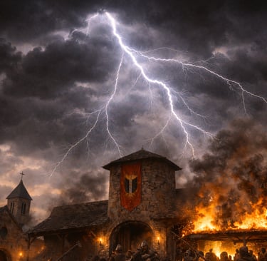 Lightning During Battle