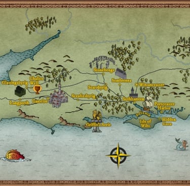 Myrddin's Large World Map