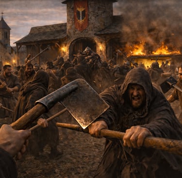 Villagers Join the Battle