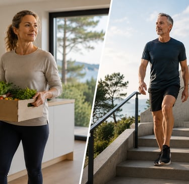 Une bonne ceinture abdominale permet l'aisance dans les gestes du quotidien et la posture.