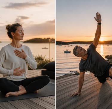 Respiration et exercices de mobilité sont complémentaires pour favoriser une bonne récupération.