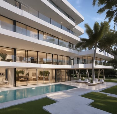 Smiling participants enjoying a mobile cycling class set up in a lush backyard.