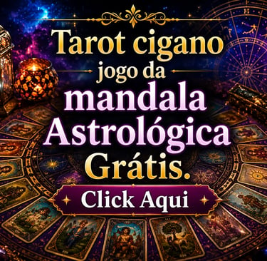Tarot Cigano Jogo da Mandala Astrológica Online grátis