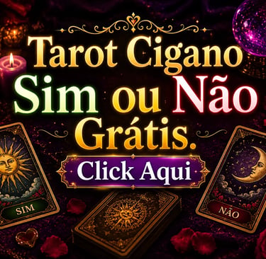 Tarot Cigano Sim ou Não Online Grátis