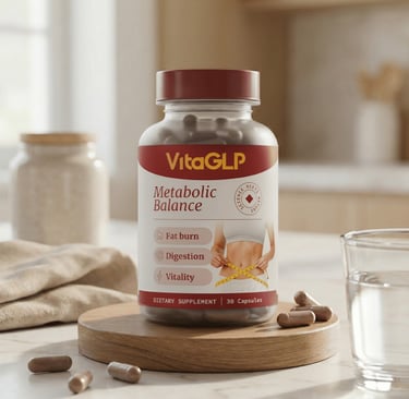 VitaGLP™ – Premium-Nahrungsergänzungsmittel für Energie, Vitalität und nachhaltiges Gewichtsmanagem