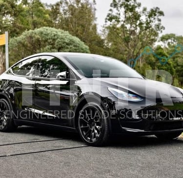 Professional 35 percent darkest legal car tinting installation