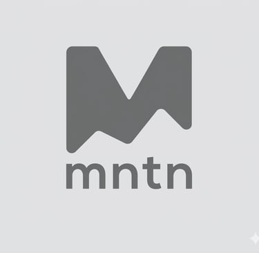 advertising technology company logo featuring a dark grey mountain peak icon and lowercase text.