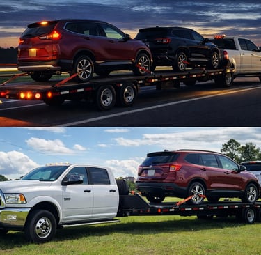 Professional Two-Vehicle Transport Service