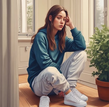 Bright living room with modern inventory