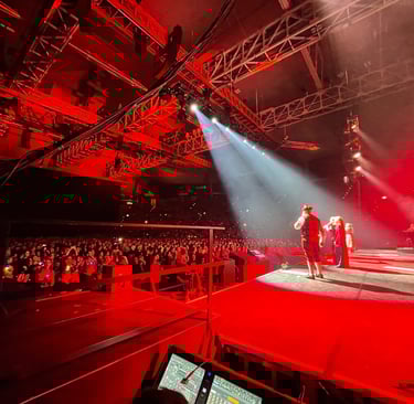 live concert in arena