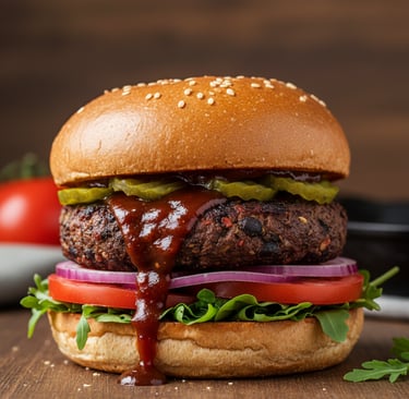 burger végétal burger végétarien burger végan burger simple et rapide healthy