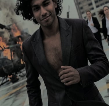 Kesava Chandra as The Raconteur in the upcoming film The Latter World Order