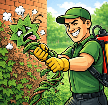 Totální likvidace plevele