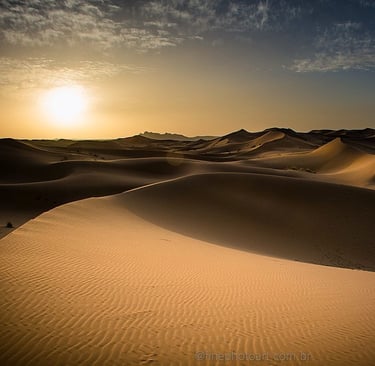 Como é dormir no deserto