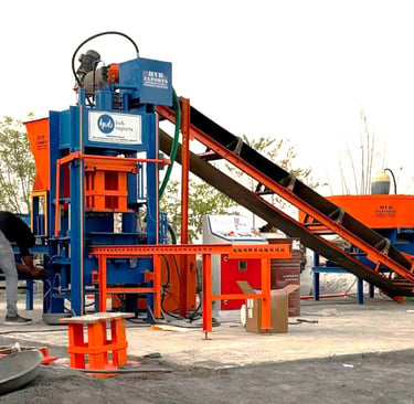 automatic fly ash brick making machine