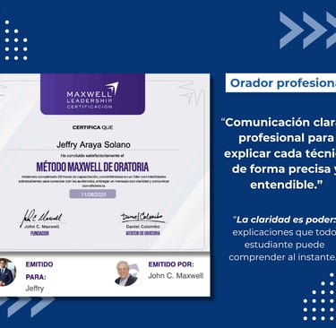 certificación internacional John Maxwell Team