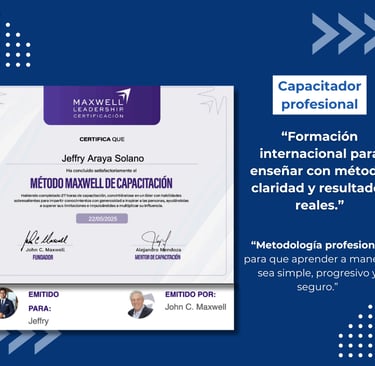 certificación internacional John Maxwell Team